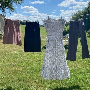 La February Smocked Dress-Pockets